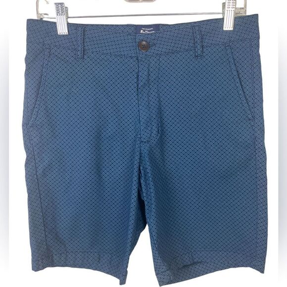 Ben Sherman Flat Front Shorts 30” Waist - Picture 1 of 3